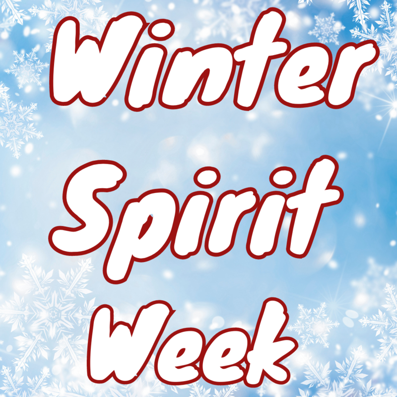 Winter Spirit Week Dec 16- 20